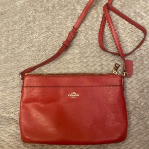 COACH Red Crossbody Bag